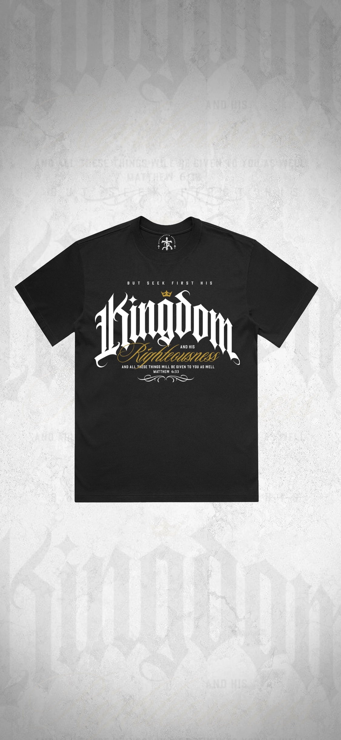 Matthew 6:33 Box Tee