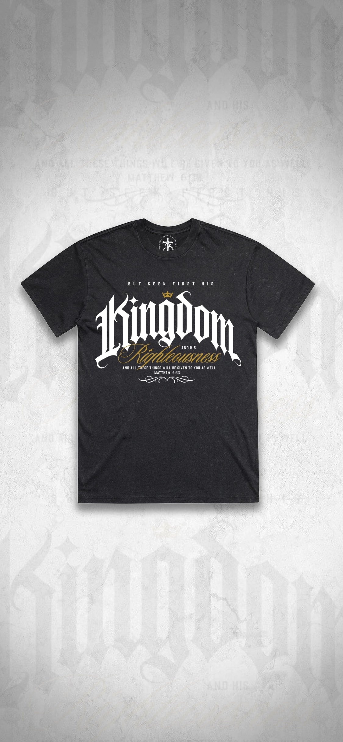 Matthew 6:33 Box Tee