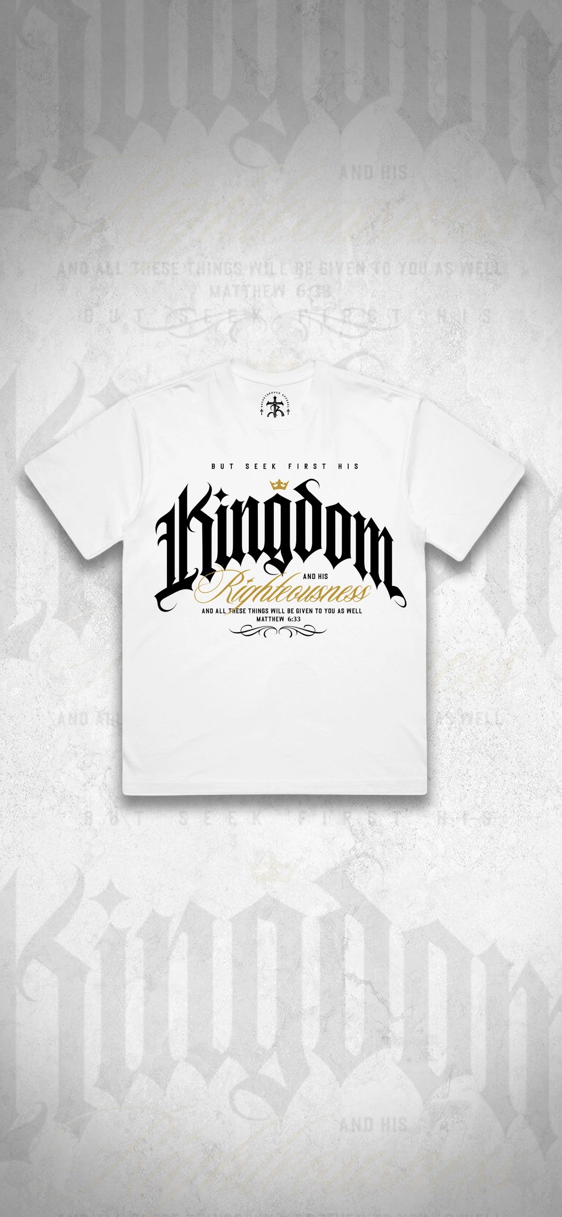 Matthew 6:33 Box Tee